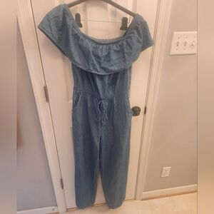 Jealous Tomato Denim Jumpsuit Size Medium
